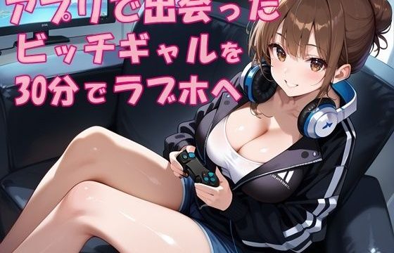 アプリで出会ったビッチギャルを出会って30分でラブホテルでセックス